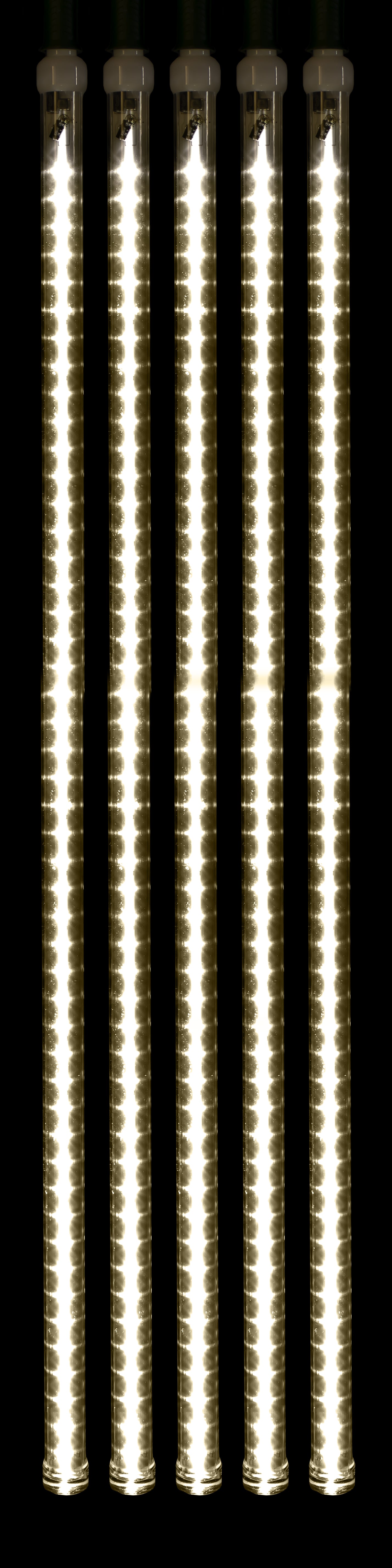 5 Pack of 36" Warm White LED Snowfall Tube Lights