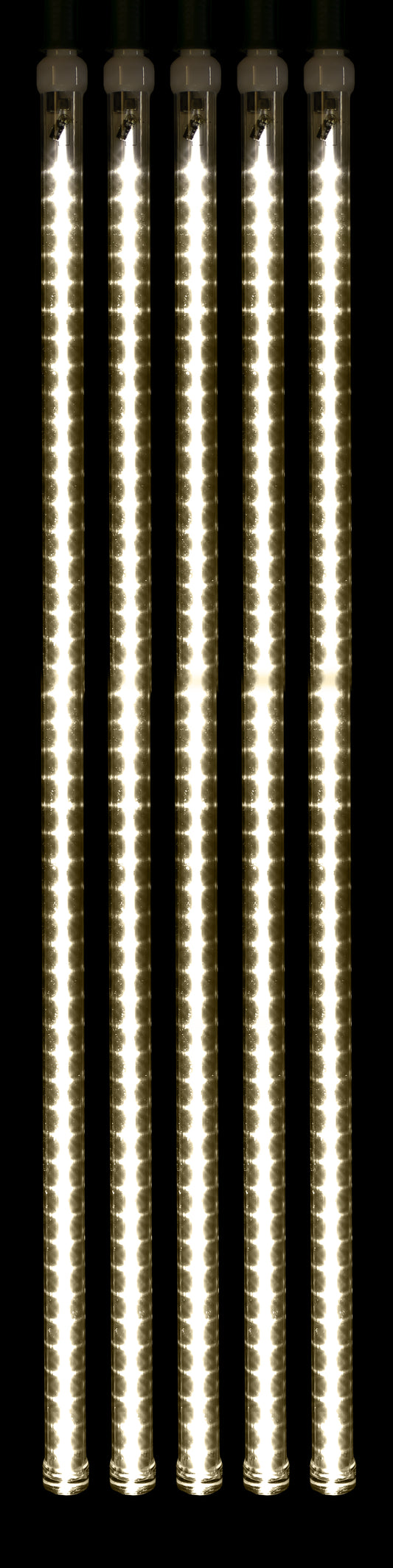 5 Pack of 36" Warm White LED Snowfall Tube Lights