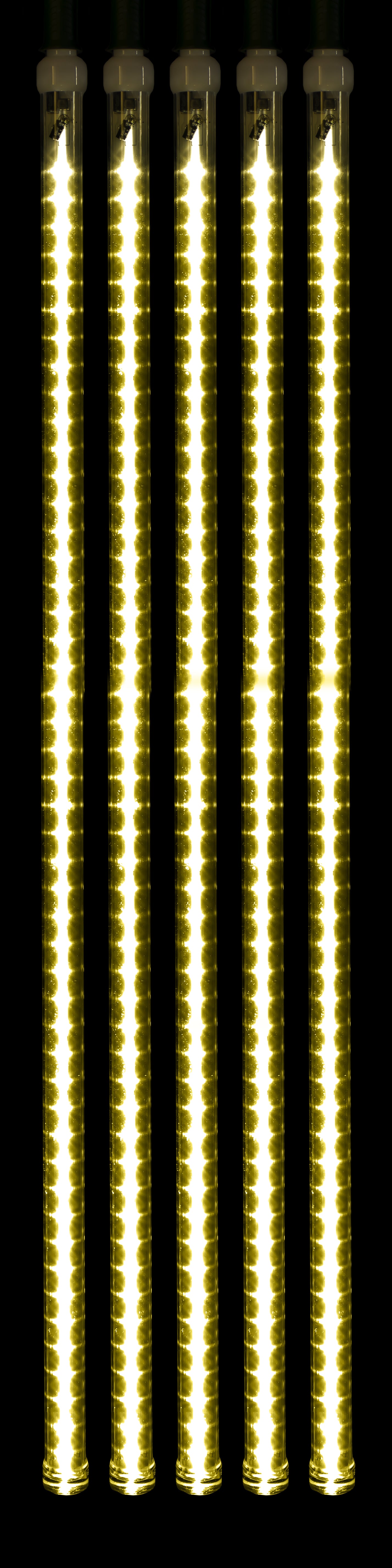 5 Pack 36'' Yellow LED Snowfall Strobe Tube Light