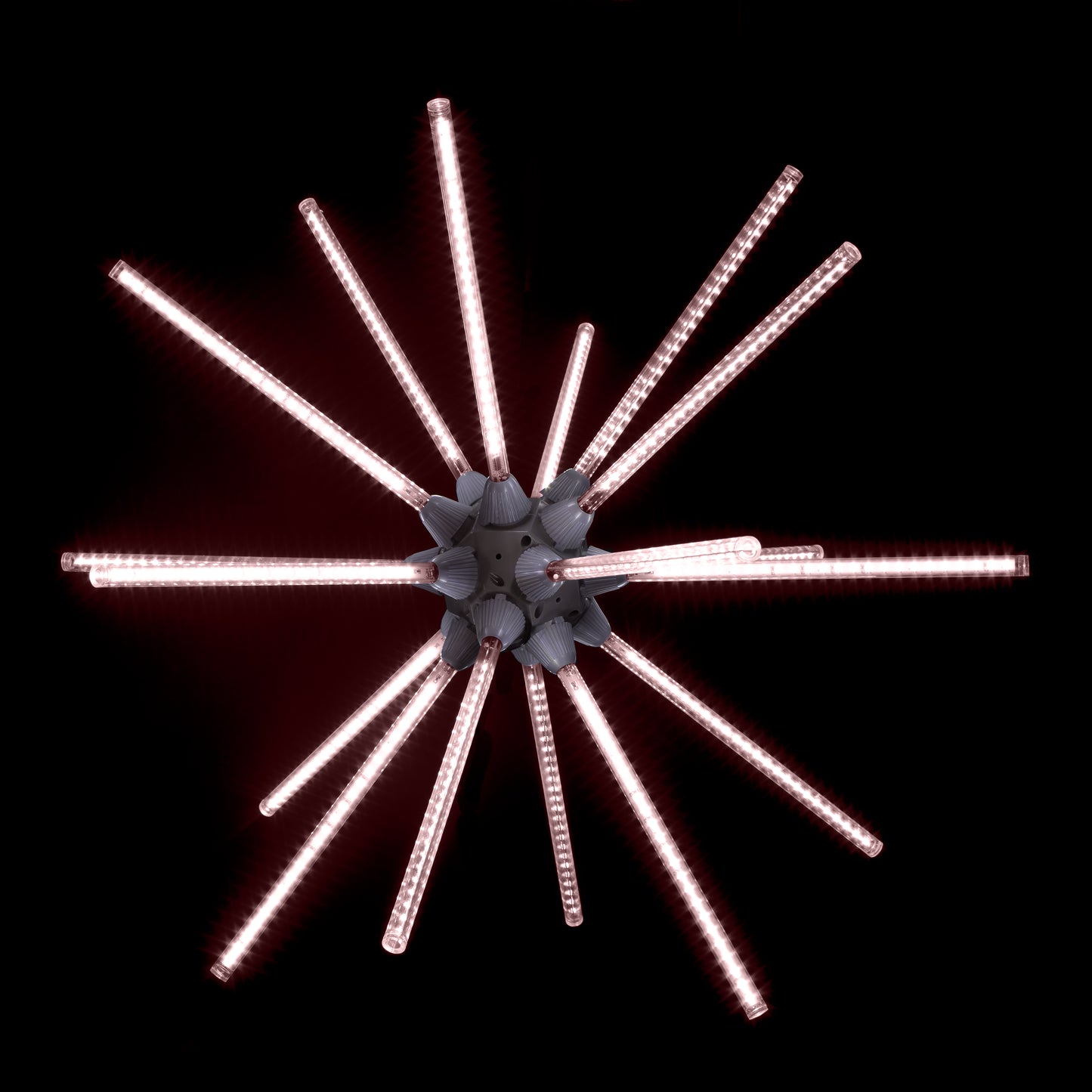 24" Animated Pink LED Starburst