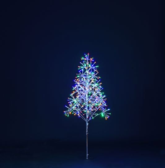 4' Multi Colored Micro LED Tree