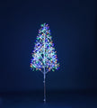 5' Multi Starburst LED Tree