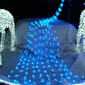 Blue Waterfall LED Lights