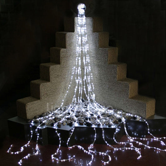Pure White LED Waterfall Lights