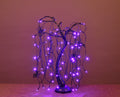 2' Purple LED Battery Operated Willow Tree