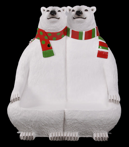 Polar Bear Double Bench