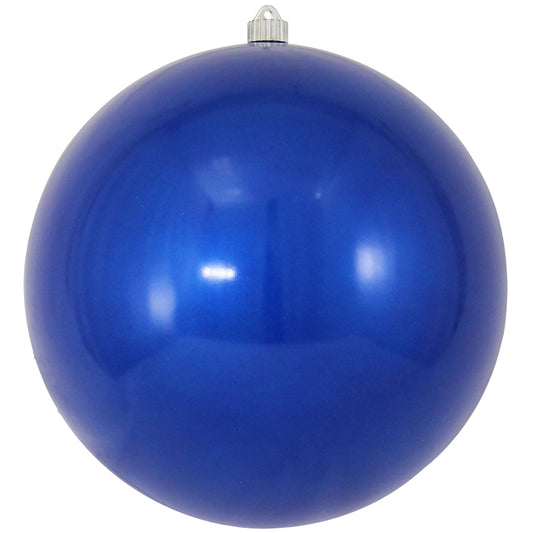 300mm 12" High Gloss Blue Ball Ornament