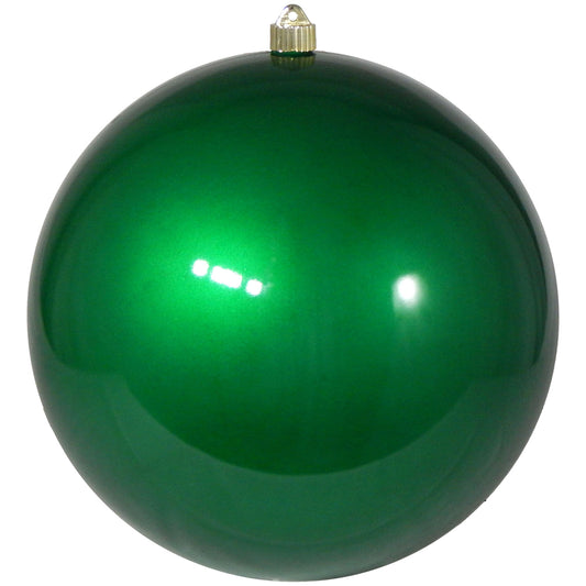 300MM 12" High Gloss Green Ball Ornament