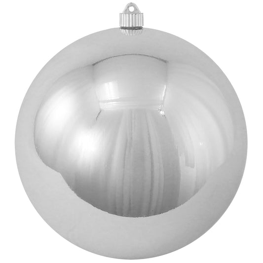 300MM 12" Shiny Silver Ball Ornament