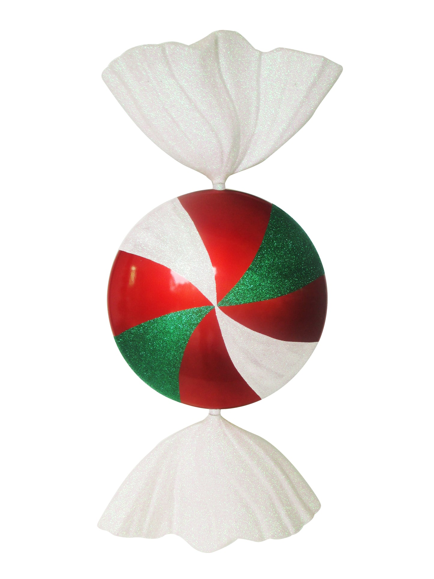 37" Red, White and Green Candy Ornament