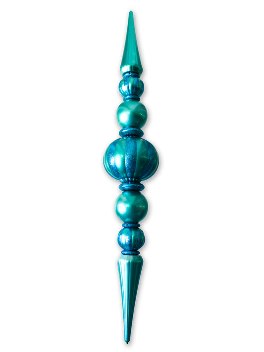 Giant Oversized Shatterproof Plastic Aqua Finial