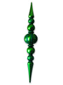 Giant Oversized Shatterproof Plastic Green Finial