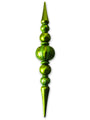 Giant Shatterproof Lime Green Finial