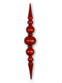 Giant Shatterproof Red Finial