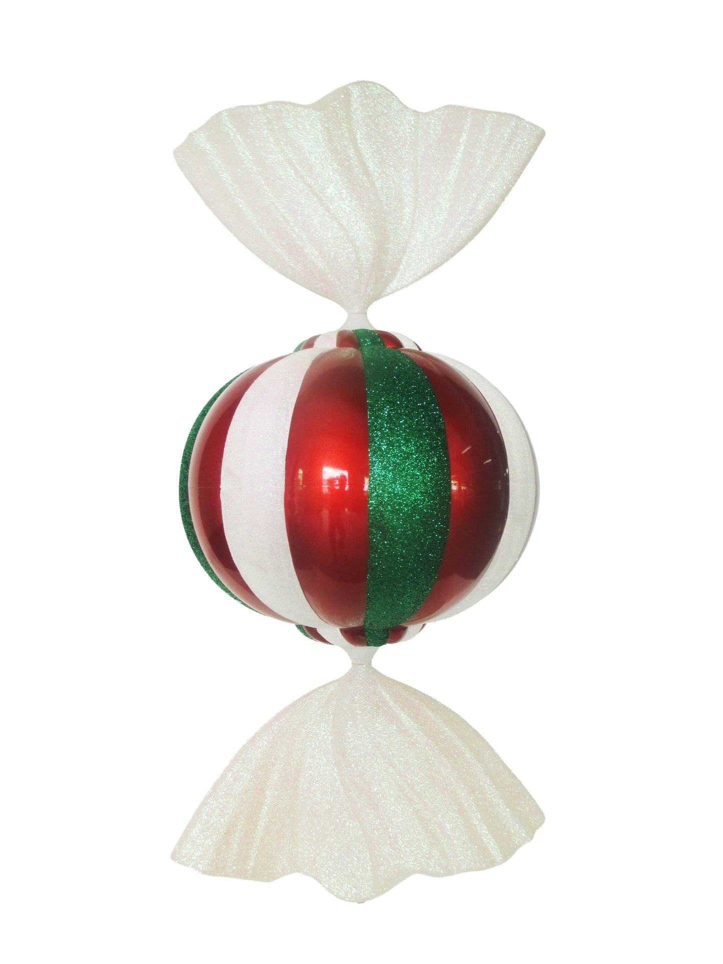 36' Red, White, and Green Peppermint Candy Ornament