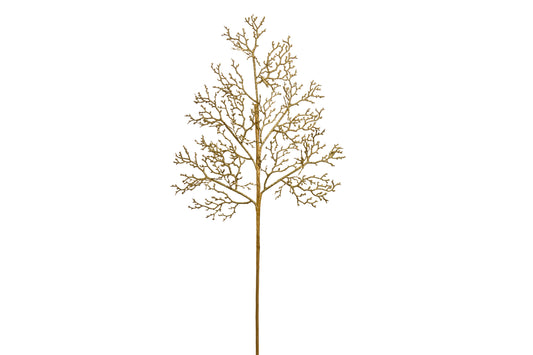3 Pack of Gold Glitter Branch Picks