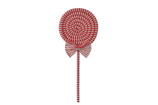 Oversized Tinsel Lollipop