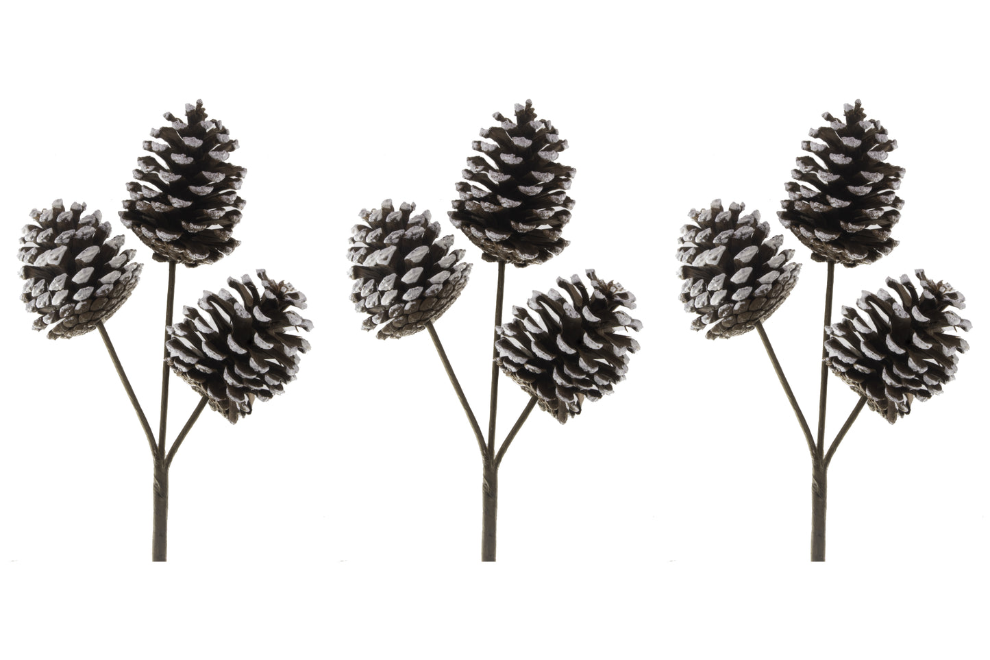 3 Pack of 12" Pinecone Trio