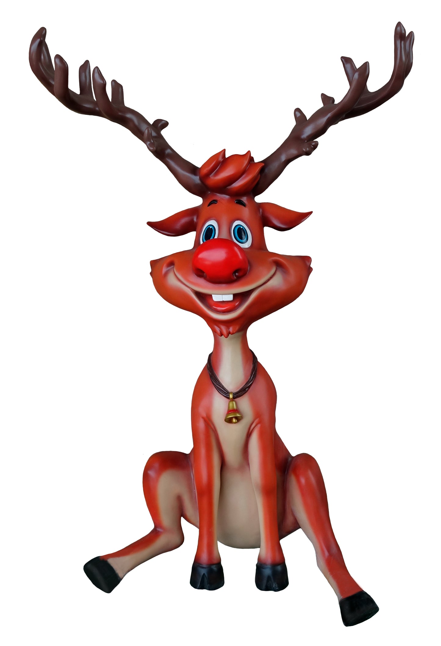 4.5' Sitting Reindeer