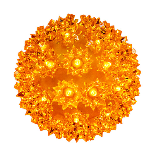 10" Orange LED Sphere