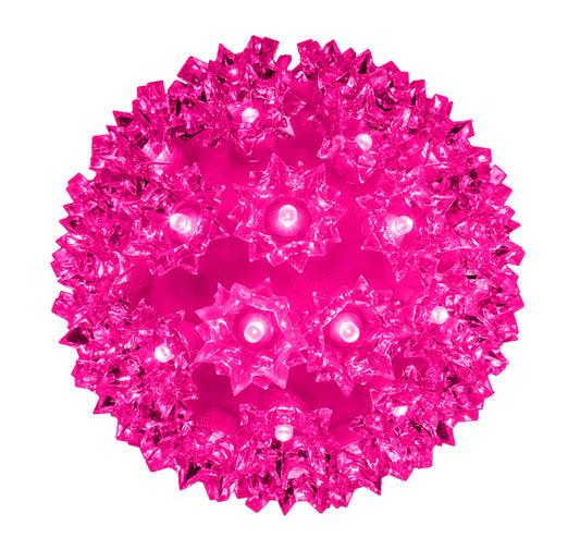 10" Pink LED Sphere