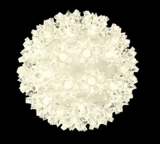 10" Warm White LED Sphere with 1/5 Strobe