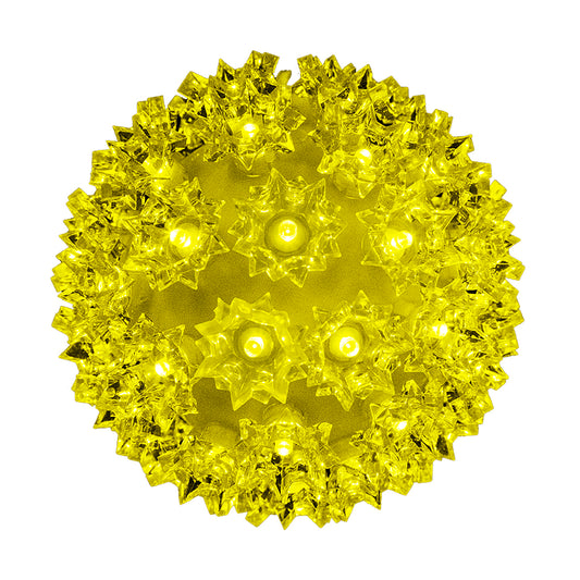 10" Yellow LED Sphere