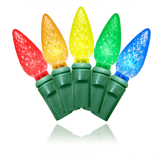 Standard Grade C6 70 Count Multi Colored LED Light Set