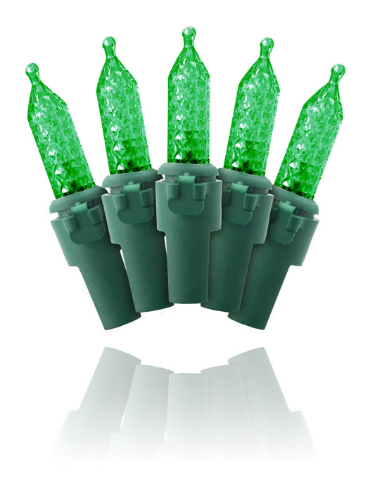 Standard Grade M5 70 Count Green LED Light Set