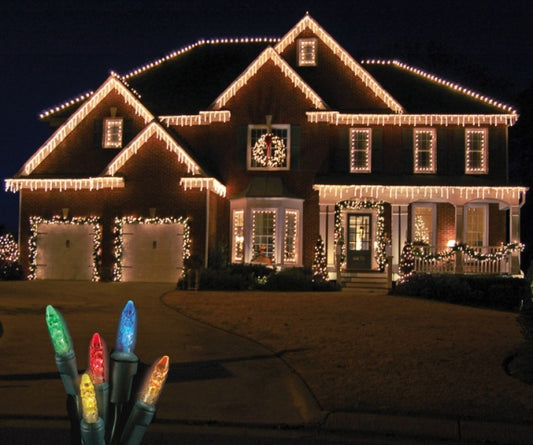 Standard Grade M5 Multi Colored Icicle LED Light Set