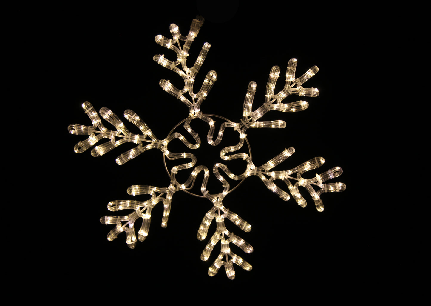 Warm White LED 36" Ice Snowflake