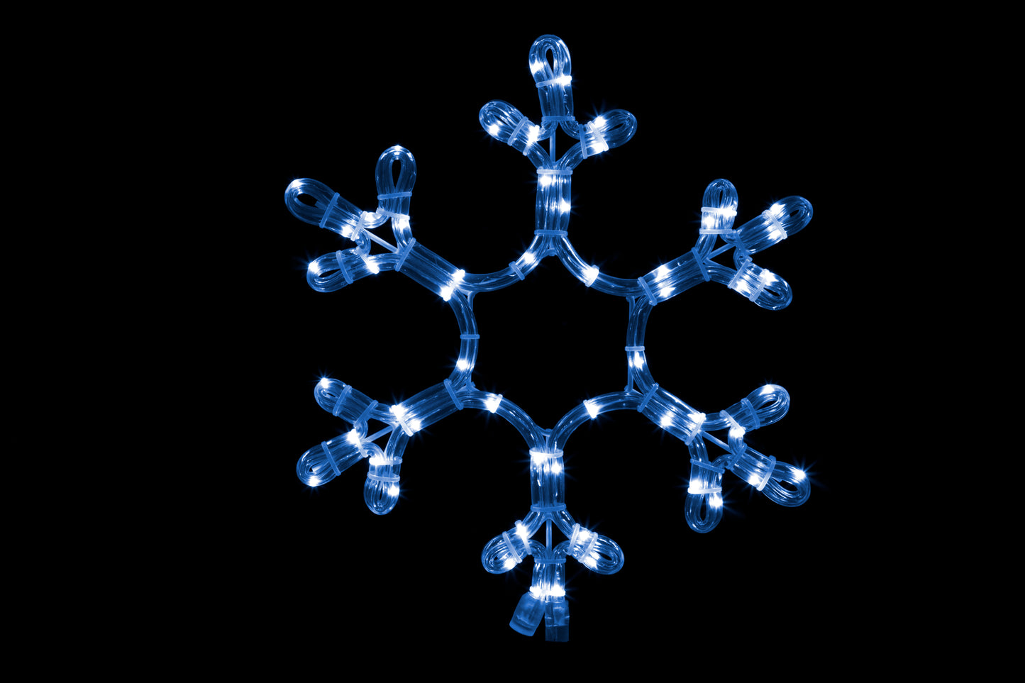 Blue 12" Ropelit Snowflake LED