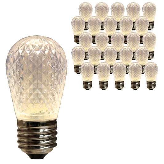 25 Pack T50 Warm White Dimmable Replacement Bulbs