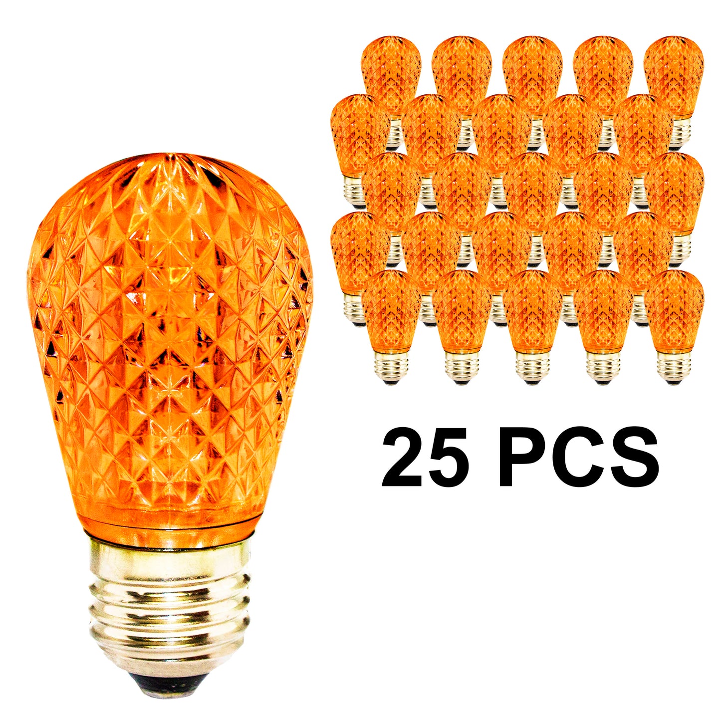 25 Pack T50 SMD Orange Retrofit Lamp