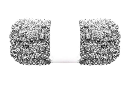 50' Silver Tinsel Garland
