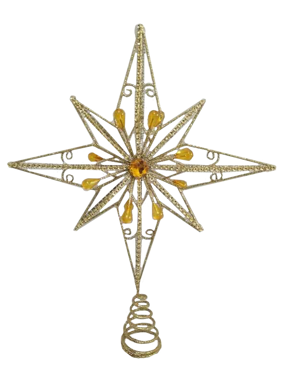 16" Gold Star Tree Topper