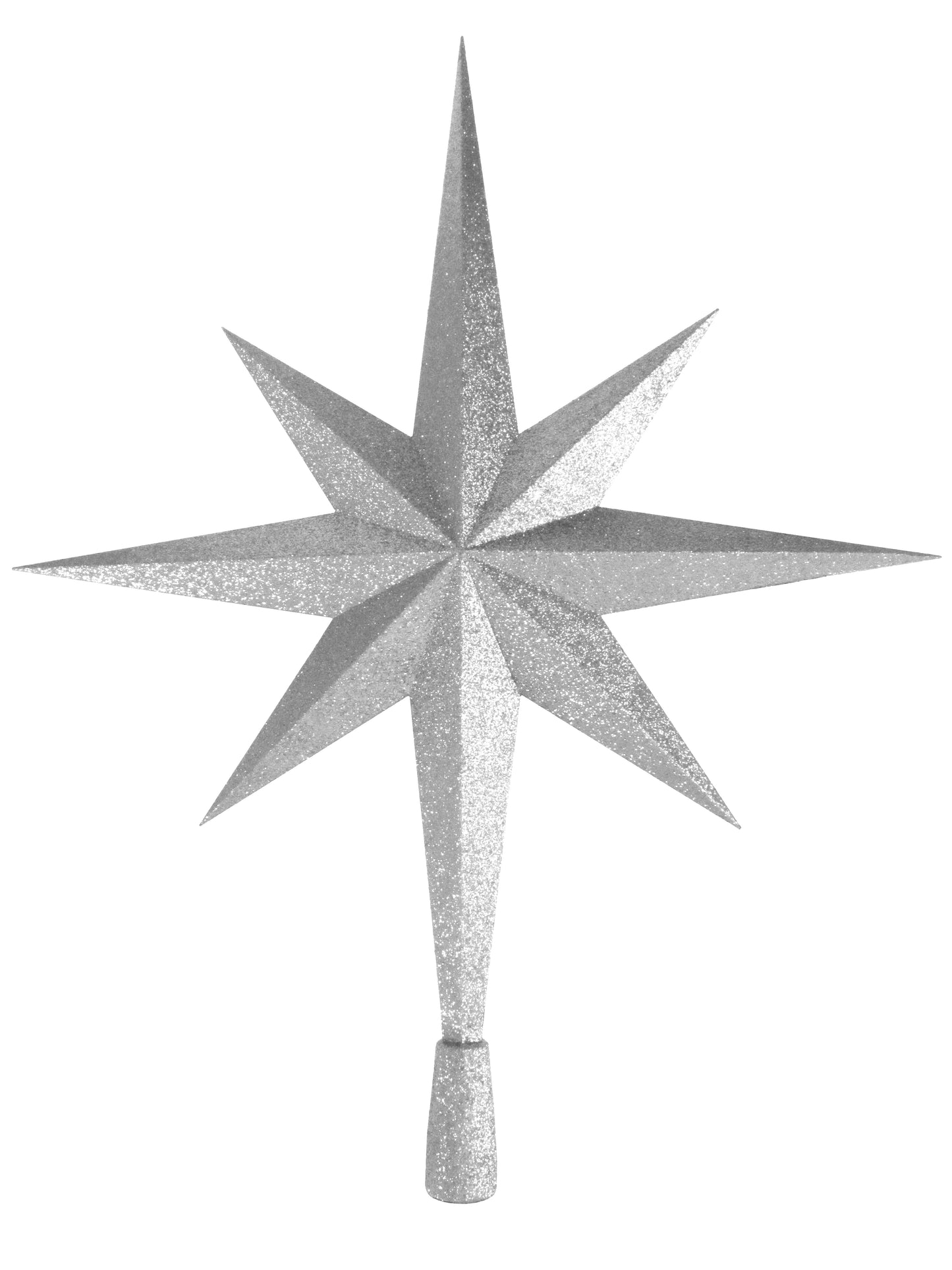 32" Silver Star Tree Topper