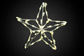 5' 3-D Star Tree Topper Lit with LED Warm White Lights