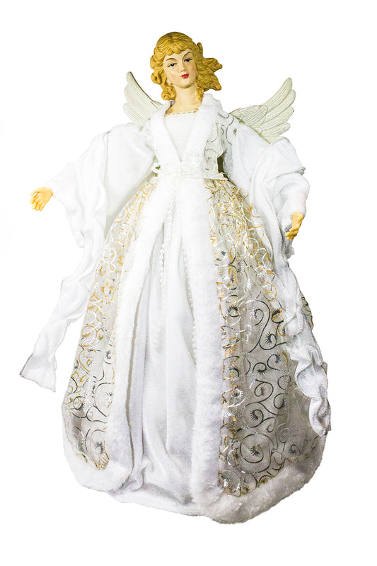 16" White Christmas Angel