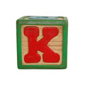 1.5' Green Toy Block with DGKORV Letters