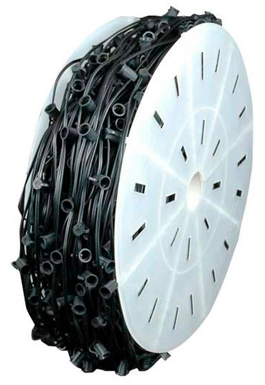 C7 Light Spool with 4.5" Spacing on Black Wire