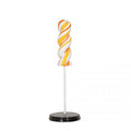 Orange 3.5' Twisted Lollipop