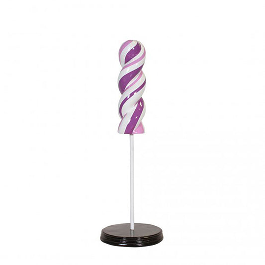 Purple 3.5' Twisted Lollipop