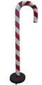 7' Candy Cane with Base