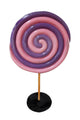 Purple and Light Pink 7'.5 Peppermint Candy Tree with Base