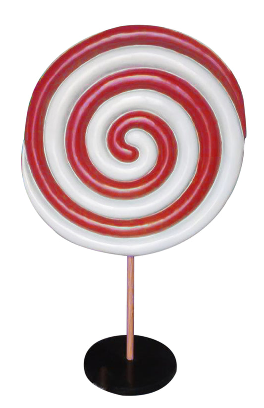 Peppermint 7.5' Candy with Base