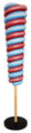 Red And Blue Upside Down 7' Candy Cone Tree on Base