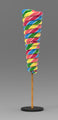 Mini Rainbow Upside Down Candy Cone Tree with Base