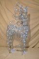 4' Deer Lit With Warm White LEDs