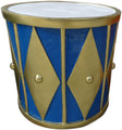 2' Gold and Blue Drum